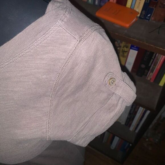 Banana Republic gray knit S boat neck normcore dress - Picture 2 of 4